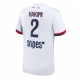 Paris Saint-Germain Achraf Hakimi #2 Gostujuci Dres 2025-26 Kratak Rukav